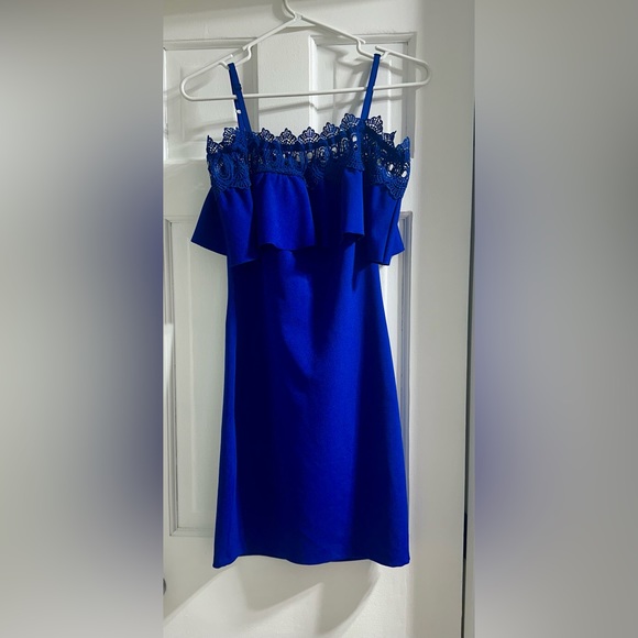 BCX Cochet Off the Shoulder Dress - Picture 1 of 7